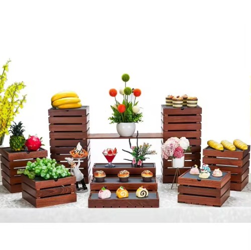 Modular Wooden Dessert Risers | For Weddings & Parties