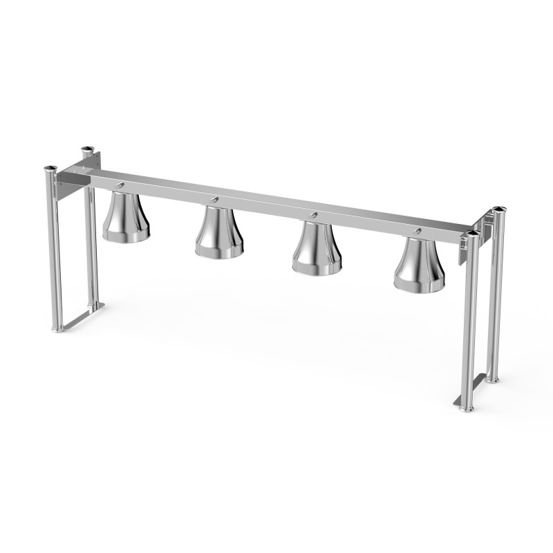 Stainless Steel Buffet Heat Lamp Rack