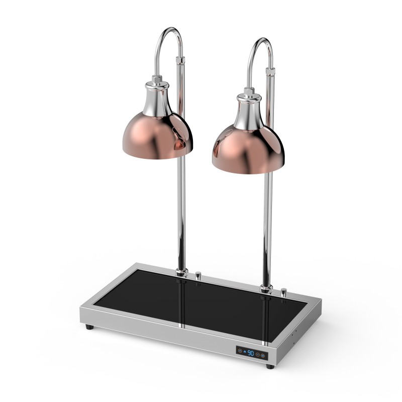 Dual-Insulation Workstation with Heat Lamp & Heating Plate