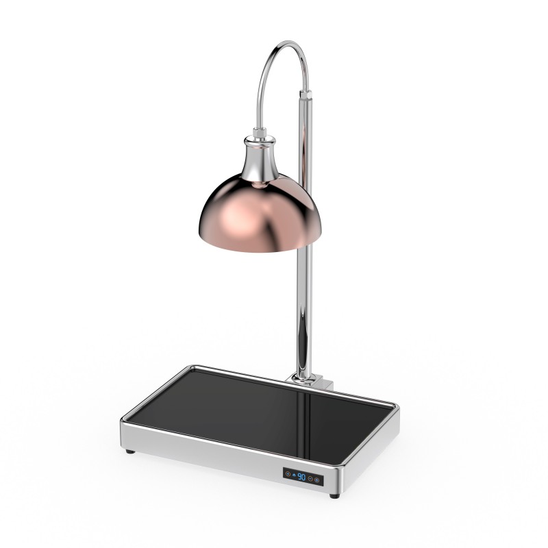 Single-Head Rose Gold Buffet Heat Lamp